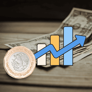 Peso mexicano resiente fortaleza del dólar