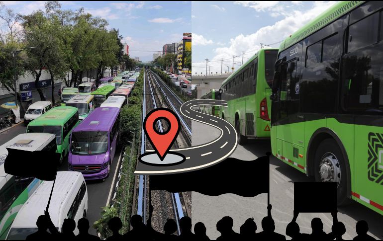 Este miércoles, 9 alcaldías de la Ciudad de México se verán afectadas por movilizaciones y bloqueos, según reportó la Secretaría de Seguridad Ciudadana de la entidad. SUN / ARCHIVO