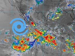Se espera que un desarrollo ciclónico frente a costas del Pacífico sur mexicano, evolucione a ciclón tropical. ESPECIAL / SMN