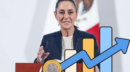 De acuerdo con varios analistas, la actual Administración de Sheinbaum ha evitado una recesión técnica, tras no verse tan afectado por los aranceles de Estados Unidos. EFE / I. Esquivel