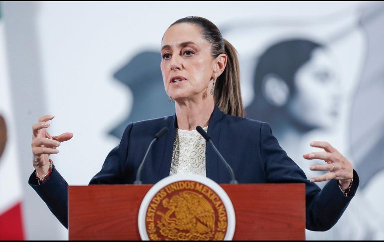 “Nosotros hacemos nuestra parte en México, pero a Estados Unidos le toca hacer su parte en Estados Unidos