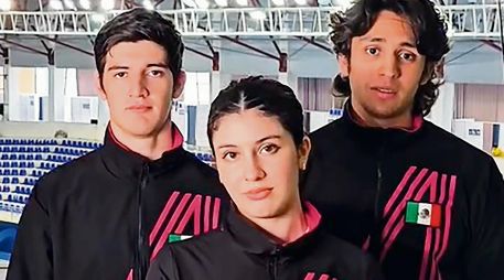 Max, Vanessa y Elliot demandan que se respete el lugar que se ganaron deportivamente. ESPECIAL