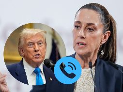Debido a esta llamada entre Trump y Sheinbaum, la conferencia mañanera se llevará a cabo a las 10:00 horas. EFE / I. ESQUIVEL /Y. GRIPAS