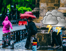 En la metrópoli tapatía, se registra cierta probabilidad de tormenta eléctrica en el 90% de su región. EL INFORMADOR / ARCHIVO