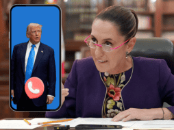 Este jueves, Sheinbaum Pardo y Trump hablaron por teléfono. EFE/Presidencia de México EFE/EPA/Y. Gripas