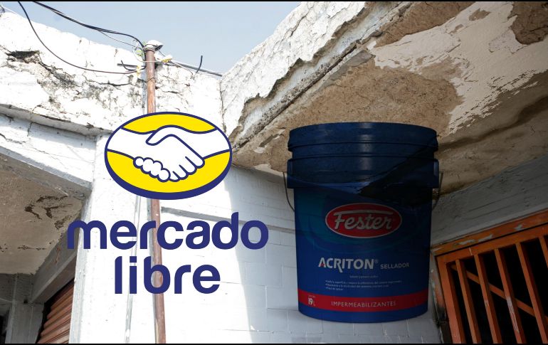 Revisa esta oferta en Mercado Libre en caso de que necesites impermeabilizante. EL INFORMADOR / ARCHIVO