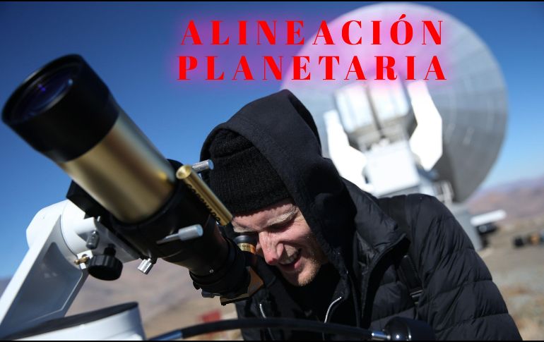 Esto es lo que debes saber para poder presenciar la próxima alineación planetaria. EFE / ARCHIVO