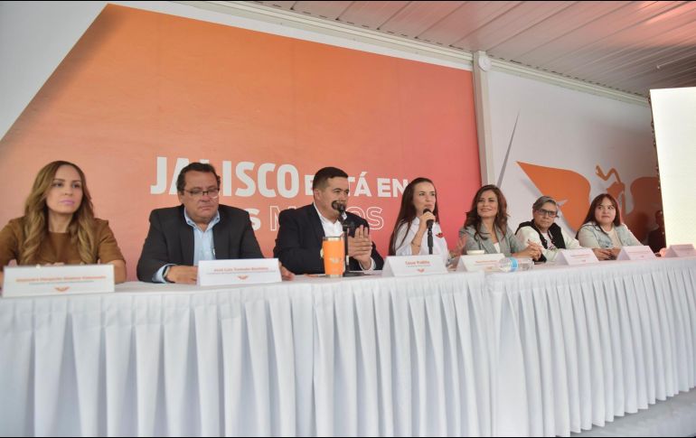 El evento fue encabezado por Mirza Flores, coordinadora estatal del movimiento, también estuvo presente Verónica Delgadillo. CORTESÍA