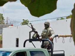 Elementos del Ejército y Guardia Nacional mantienen presencia en Sinaloa para combatir la violencia generada por grupos criminales rivales. EL UNIVERSAL