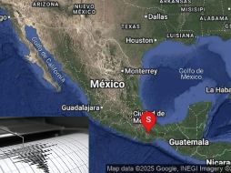 Este sábado 2 de agosto, a las 11:59 horas, se registró un sismo moderado a 13 km al noreste de Tlacolutla, Oaxaca. ESPECIAL / SSN