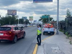 Policía Vial Jalisco publicó un video con el flujo en López Mateos tras el operativo de circulación de este sábado. ESPECIAL / FACEBOOK Policía Vial Jalisco