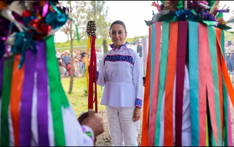 En el evento, destacó la ausencia del gobernador panista de Querétaro, Mauricio Kuri, con quien previamente se reunió Sheinbaum para revisar diversos temas. SUN / PRESIDENCIA DE MÉXICO