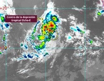 Pronóstico de lluvias para hoy lunes 04 de agosto de 2025. ESPECIAL / SMN