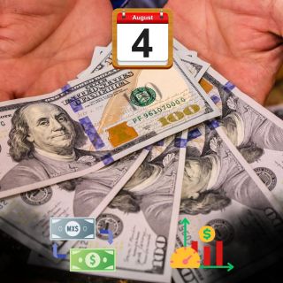 Peso mexicano inicia con TRIUNFO; así cotiza el dólar el 4 de agosto de 2025