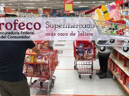 Profeco señala a este equipo por ser el que ofrece los precios más altos para la Canasta Básica en Jalisco. EL INFORMADOR / ARCHIVO