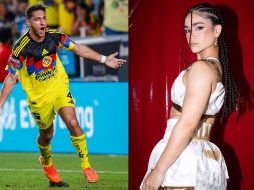 Ambos compartieron una sonrisa desde la distancia, y el uruguayo besó el escudo del América en señal de orgullo. X/ @ClubAmerica. @alanafloresf.