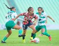 Las Chivas femenil se vieron sorprendidas en su visita a Torreón. IMAGO7.