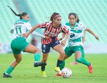 Las Chivas femenil se vieron sorprendidas en su visita a Torreón. IMAGO7.