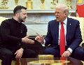 Zelenski abordó con Trump los acuerdos que permitirán a Kiev comprar nuevas partidas de armamento de Estados Unidos con dinero de otros países. AFP / ARCHIVO