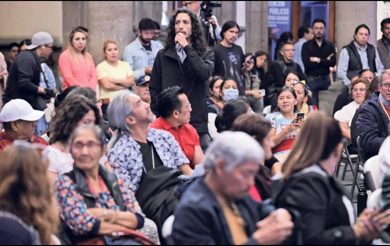 Ante la problemática de la gentrificación, integrantes de comunidades y barrios de la Ciudad de Mexico pidieron un alto al racismo, respeto a sus costumbres, no ser desplazados de sus territorios de origen. SUN / ARCHIVO