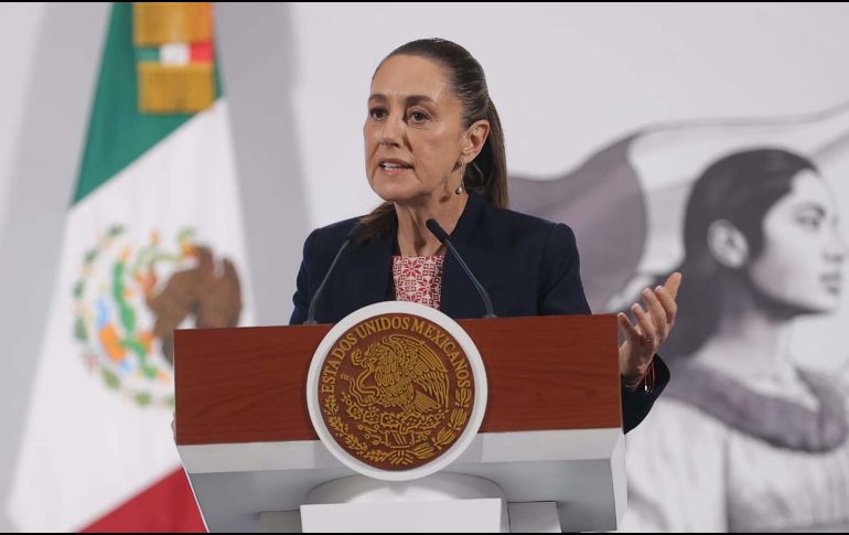 Sheinbaum detalló que entre los puntos del acuerdo están el respeto a la soberanía, a la territorialidad y la cooperación. SUN/G. Pano