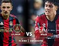 El partido de la J3 se jugará en el Mercedes-Benz Stadium, de la ciudad de Atlanta. ESPECIAL / CANVA