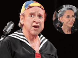 Carlos Villagrán bromea sobre Florinda Meza. EFE / ARCHIVO