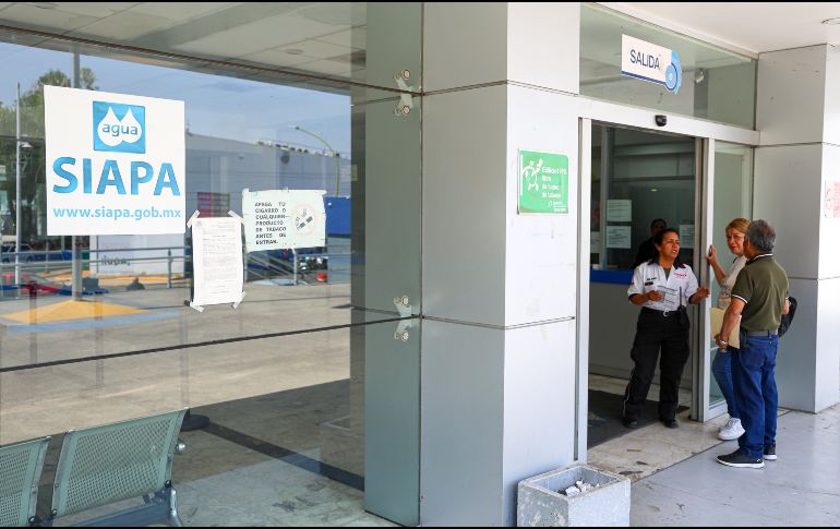 El gobernador anunció que próximamente presentará un proyecto de reingeniería del SIAPA con el que se busca brindar un mejor servicio a la ciudadanía. EL INFORMADOR/ H. Figueroa