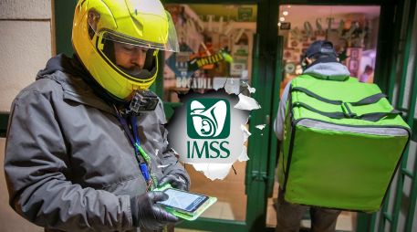 Este crecimiento es debido al aseguramiento de trabajadores y trabajadoras de plataformas digitales que inició el pasado 1 de julio. ESPECIAL / EFE  e IMSS