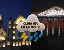 Según el pronóstico del clima de hoy, 6 de agosto, en Guadalajara se prevén tormentas esta noche. ESPECIAL/ A. Solis