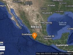 Este miércoles 6 de agosto, aplicaciones que detectan sismos reportaron un temblor con epicentro en el estado de Michoacán. ESPECIAL / SSN