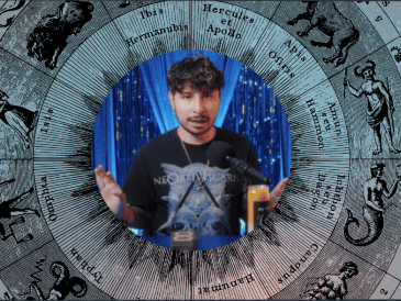 De acuerdo con Mika Vidente, la Luna Llena en Acuario impulsa a mirar hacia el futuro, cuestionar lo establecido y abrirnos a nuevas formas de organización social. ESPECIAL/ Canva/ YouTube/ Mika Vidente