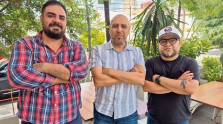 Marco Noceda, Rodolfo Orozco y Gerardo Esparza. EL INFORMADOR/ F. Salcedo