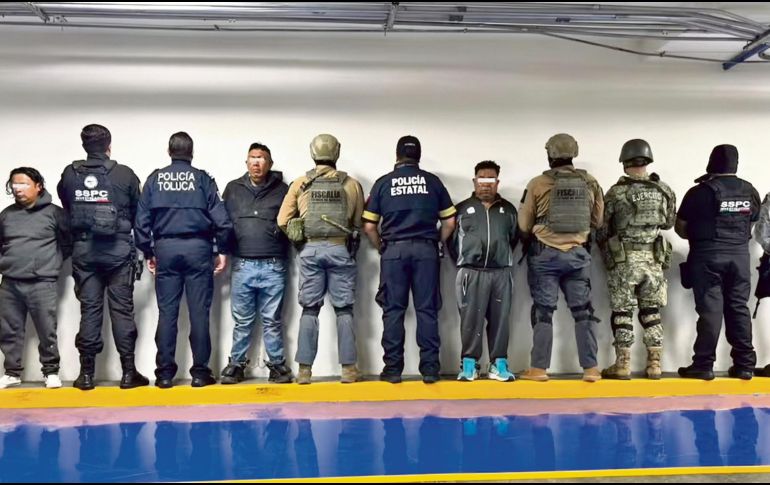 El operativo se realizó en diversos inmuebles, en los cuales aprehendieron a 27 miembros del crimen organizado. ESPECIAL