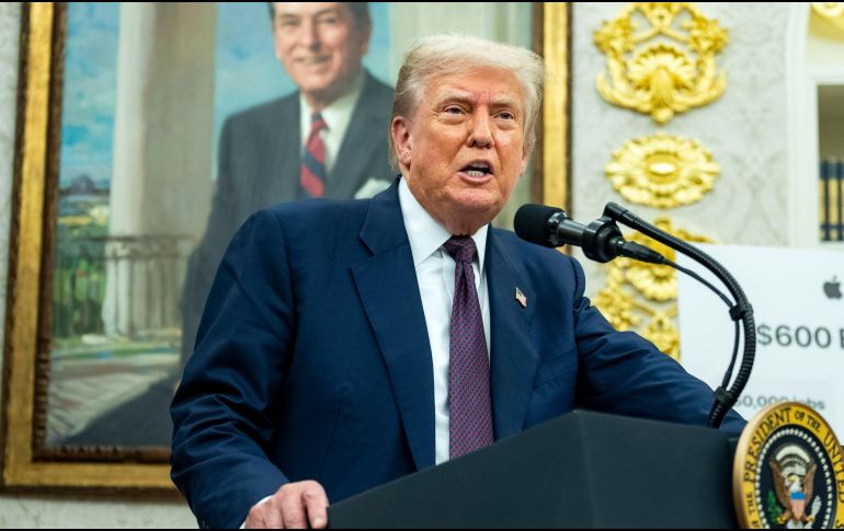 El presidente de Estados Unidos, Donald Trump. EFE / B. Cash