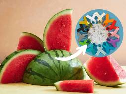 La sandía, gracias a su contenido de licopeno y otros antioxidantes, podría ayudar a reducir el riesgo de ciertos tipos de cáncer como parte de una dieta equilibrada.  CANVA
