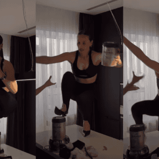 Influencer rusa se fractura la columna al intentar hacer un trend de TikTok