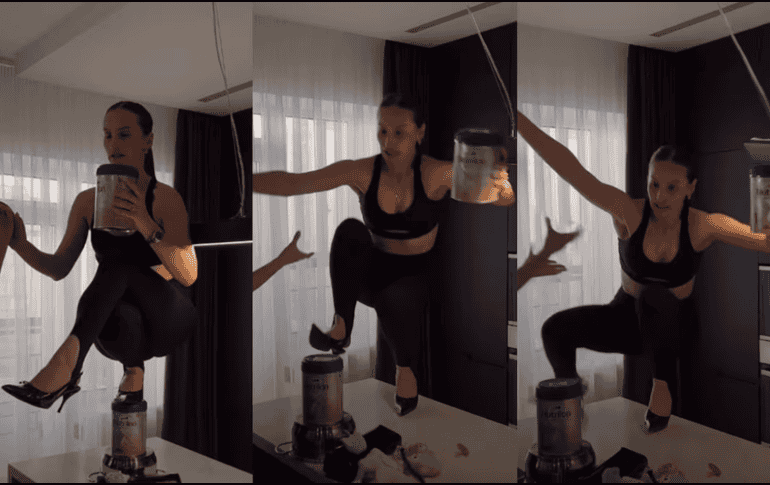 Influencer se rompe la columna haciendo un trend de TikTok. ESPECIAL / IG / @mariana_vasiuc