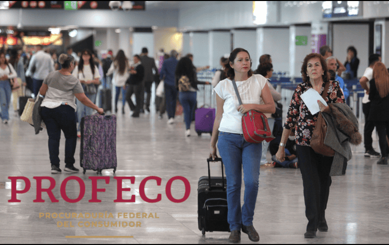 La Profeco te orienta en caso de retrasos o cancelaciones de vuelos. EL INFORMADOR / ARCHIVO