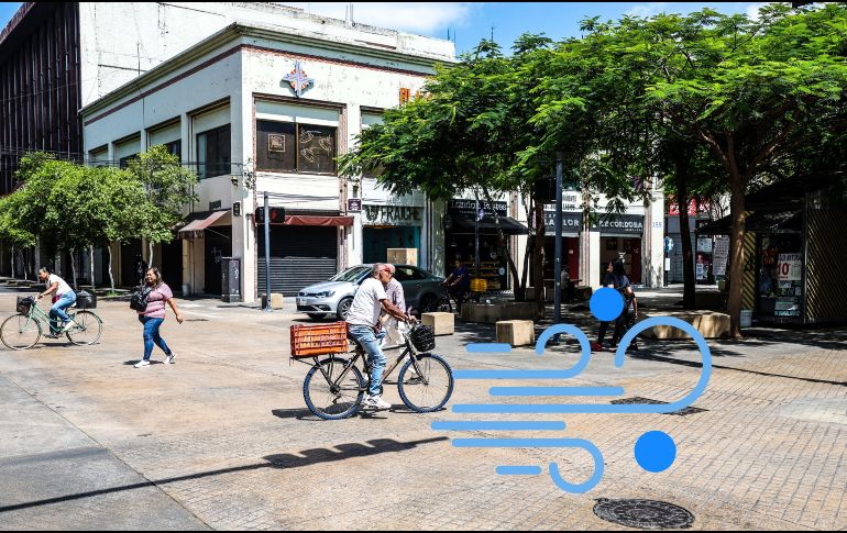 Índice de calidad de aire por zona del AMG. EL INFORMADOR / ARCHIVO