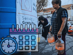 Quizá resulte de poca sorpresa que en muchas colonias y alcaldías de la Ciudad de México la falta de agua resulte en un problema habitual. SUN / ARCHIVO