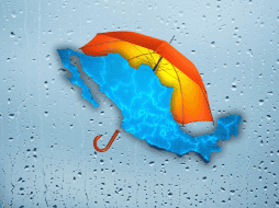 El monzón mexicano e inestabilidad atmosférica propiciarán lluvias puntuales muy fuertes varios puntos de México. ESPECIAL / CANVA