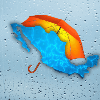 Lluvias MUY fuerte para tres estados de México este sábado