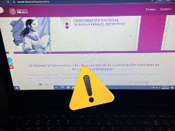 Este buscador digital, utilizado por miles de beneficiarios para verificar el avance de sus apoyos, estará temporalmente fuera de servicio. ESPECIAL / O. Flores