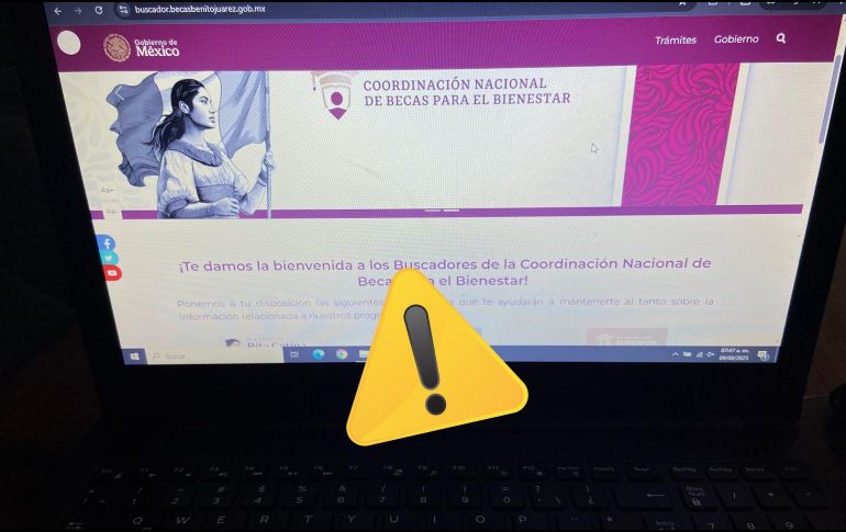Este buscador digital, utilizado por miles de beneficiarios para verificar el avance de sus apoyos, estará temporalmente fuera de servicio. ESPECIAL / O. Flores