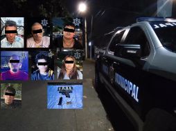 Estas son las detenciones realizadas por la Policía de Zapopan en las últimas horas. ESPECIAL / FACEBOOK Policía de Zapopan