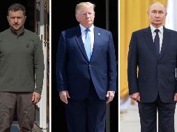 Volodímir Zelenski reacciona a la noticia de que los líderes de Estados Unidos y Rusia, Donald Trump y Vladímir Putin, se reunirán el próximo viernes en Alaska. AFP / ESPECIAL