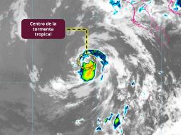 Este es el pronóstico de lluvias para hoy domingo 10 de agosto de 2025. ESPECIAL / SMN