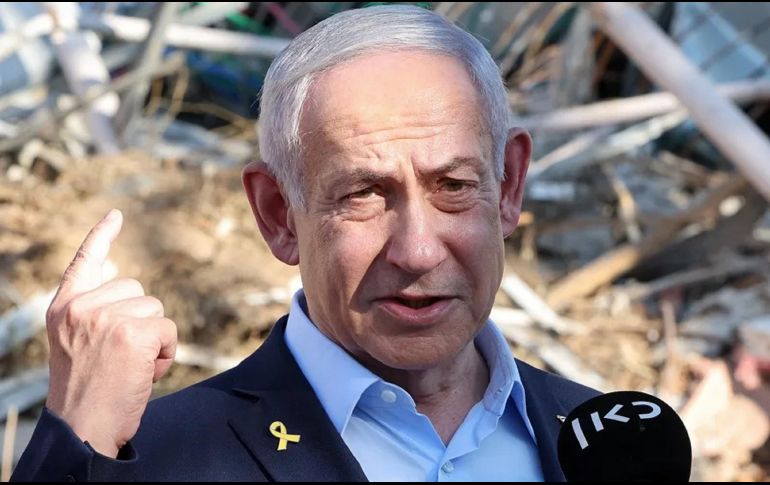 Netanyahu, habló de la decisión de su Gobierno de extender su operación militar a la totalidad de la franja de Gaza. EFE / ARCHIVO