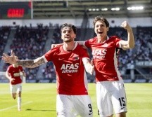 Con muy poco tiempo en el terreno de juego, el “Tiloncito” apareció en la parte final del partido. EFE/B. Czerwinski